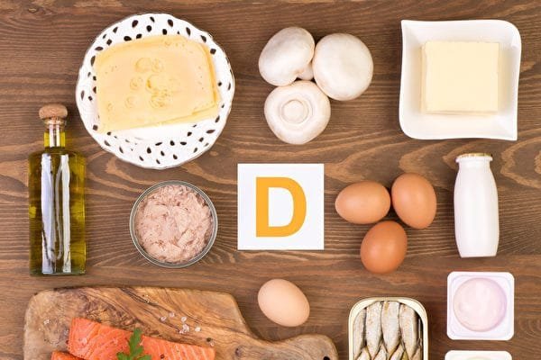 Vitamin D containing foods